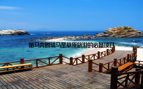 策马奔腾骑马是草原旅游的必备项目